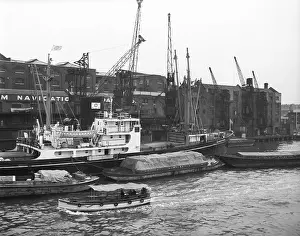 Docks Prints: Pool of London, London, c1955. Creator: Arthur Charles Kirby Ware