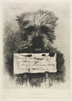 Etching And Roulette Collection: For the Poor, 1863. Creator: Ludovic Napoleon, Vicomte Lepic (French, 1839-1889); Cadart