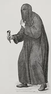 Veil Prints: Poor man ashamed - alms begging in the churches and streets of Venice