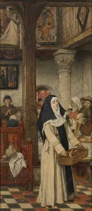Poor Relief, 1898. Creator: Albrecht De Vriendt