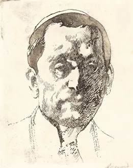 Pope Benedict XV (Benoit XV), 1917. Creator: Paul Albert Besnard Pope Benedict XV (Benoit XV), 1917. Creator: Paul Albert Besnard