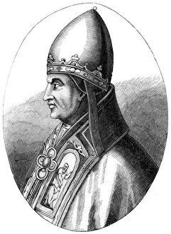 Images Dated 6th November 2007: Pope Gregory IX (c1143-1241), 1849