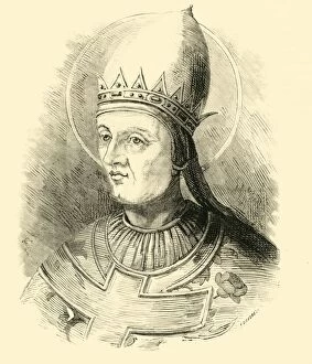Ollier Edmund Gallery: Pope Gregory VII, (1015-1085), 1890. Creator: Unknown