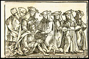 Pope Joan, ca 1545. Creator: Burgkmair, Hans, the Elder (1473-1531)