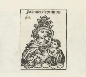 Pope Joan (from the Schedels Chronicle of the World), 1493