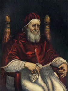 Pope Julius II, c1512, (c1912). Artist: Raphael Pope Julius II, c1512, (c1912). Artist: Raphael