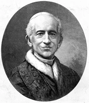 Pope Leo XIII (Vincenzo Giacchino Pecci 1810-1903) shortly after his election, 1878 Pope Leo XIII (Vincenzo Giacchino Pecci 1810-1903) shortly after his election, 1878