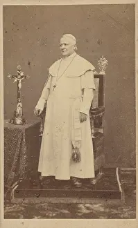 Portraitphotography Prints: Pope Pius IX (1792-1878), c1865