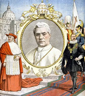 Guidance Prints: Pope Pius X, 1903