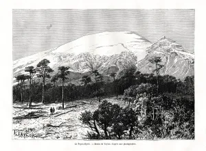 Popocatepetl, Mexico, 19th century