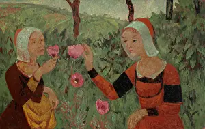 Pont Aven School Prints: Poppies (Les pavots), c1915. Creator: Serusier, Paul (1864-1927)