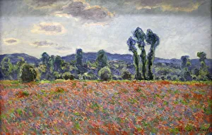 Poppy Field, 1887. Artist: Claude Monet