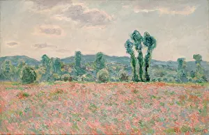 Distant Prints: Poppy Field, 1890. Creator: Claude Monet