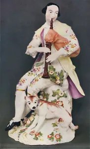 Porcelain figure marked WD-CO. Derby, about 1760, c1760