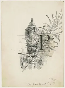 Catalogue Prints: Porcelains and Glass, 1890-1891. Creator: James Henry Moser