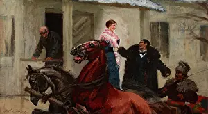 In Front of the Porch, between 1885-1890. Creator: Stanislaw Witkiewicz