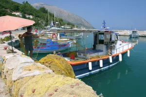 Kefalonia Prints: Poros, Kefalonia, Greece