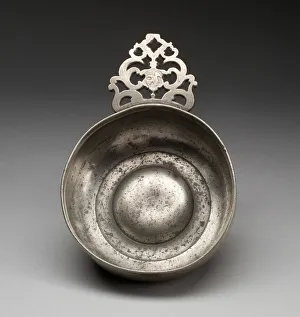 Pewter Collection: Porringer, 1817 / 56. Creator: William Calder