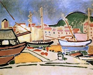 Derain Prints: Port, 1905. Creator: Andre Derain. Port, 1905. Creator: Andre Derain