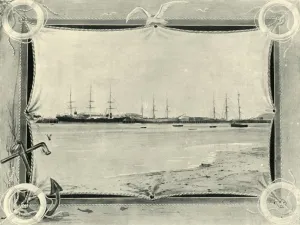 Lifebelt Prints: Port Augusta, South Australia, 1901. Creator: Unknown