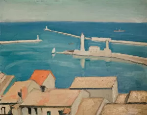 Marquet Collection: The Port Of Cette, Marseilles, 1924. Creator: Albert Marquet