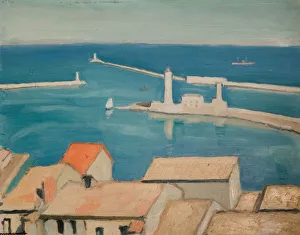Harbour Wall Prints: The Port Of Cette, Marseilles, 1924. Creator: Albert Marquet