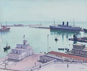 Marquet Collection: Port d Alger (La Douane ou l Amiraute)