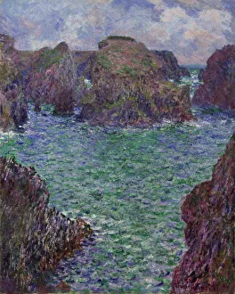Port-Goulphar, Belle-Ile, 1887. Artist: Monet, Claude (1840-1926)