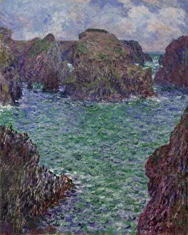 South France Gallery: Port-Goulphar, Belle-Ile, 1887. Artist: Monet, Claude (1840-1926)