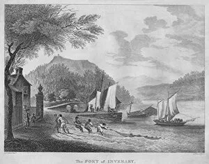 The Port of Inverary, 1804. Artist: James Fittler