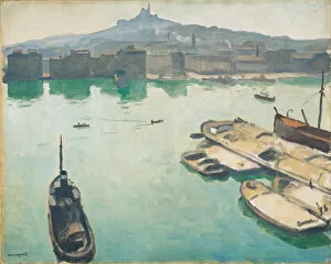 Marquet Collection: Port of Marseilles, 1916. Artist: Marquet, Pierre-Albert (1875-1947)