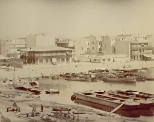 1880 Prints: Port Said, Egypt, 1880. Creator: Hippolyte Arnoux