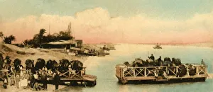Port Said - Kantara village, c1918-c1939. Creator: Unknown