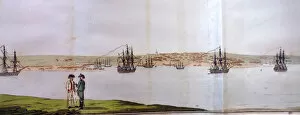 Tardieu Collection: Port of Sevastopol. From Travels through the southern provinces of the Russian empire in 1793