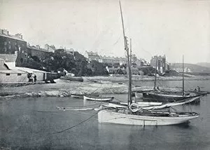 Port St. Mary - The Town and Harbour, 1895