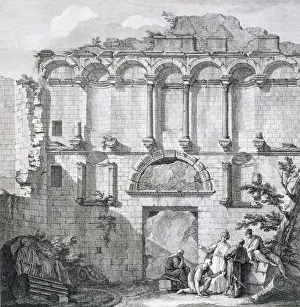 Robert Adam 1728 92 Prints: The Porta Aurea, pub. 1764. Creator: Robert Adam (1728-92)
