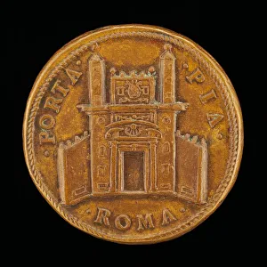 The Porta Pia [reverse], 1561. Creator: Gian Federigo Bonzagna