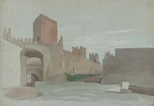 Porta San Lorenzo, Rome, mid-19th century. Creator: Victor-François-Eloi Biennourry