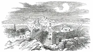 Tiber Prints: Porta San Pancrazio - Rome, 1850. Creator: Unknown