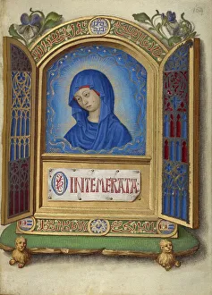 Trompe Loeil Prints: Portable Altarpiece with the Weeping Madonna; Book of Hours