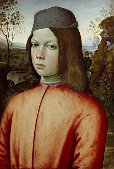 Portait of a Boy, c. 1500. Artist: Pinturicchio, Bernardino (1454-1513)