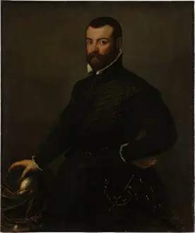 Giovanni Battista Prints: Portait of Francesco Titio, 1561. Creator: Style ofGiovanni Battista Moroni