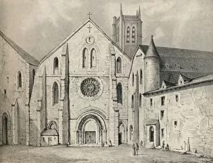 The Portal of the Abbey of St Genevieve, 1915