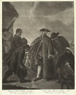 Pietro Falca Prints: Portasi in Valle il Cavalier