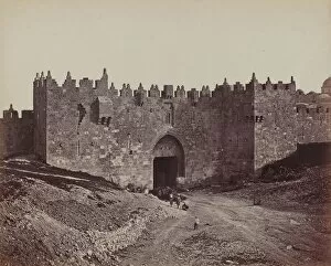 Gateway Gallery: Porte de Damas, 1857. Creator: James Robertson