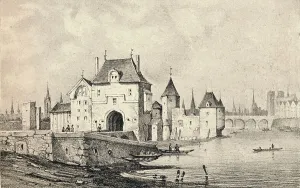 Pernot Prints: The Porte St Bernard, 1915
