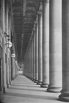 Portico facing Canal Street, Chicago Union Station, Illinois, 1926