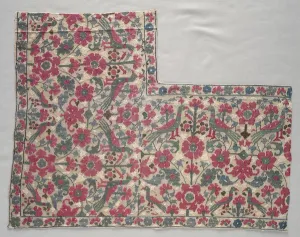 Skyros Prints: Portion of a Bed Sheet or Valance, 1500s - 1600s. Creator: Unknown