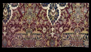 Bursa Prints: Portion of a Carpet, Turkey, 1575/1625. Creator: Unknown
