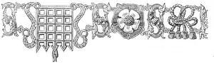 Chain Of Office Gallery: Portion of the Lord Mayors Collar of Ss. 1844. Creator: Unknown